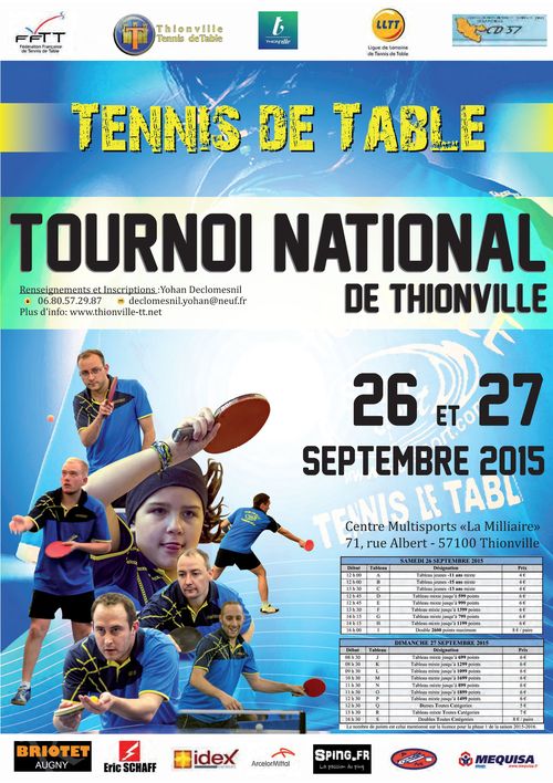 TN Thionville 2015 affiche