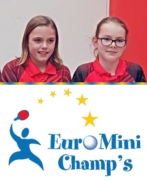 Mélissa DORN et Amélie VOGT seront aux Eurominichamp's