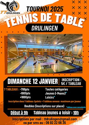 Tournoi 2025 de 67 Drulingen