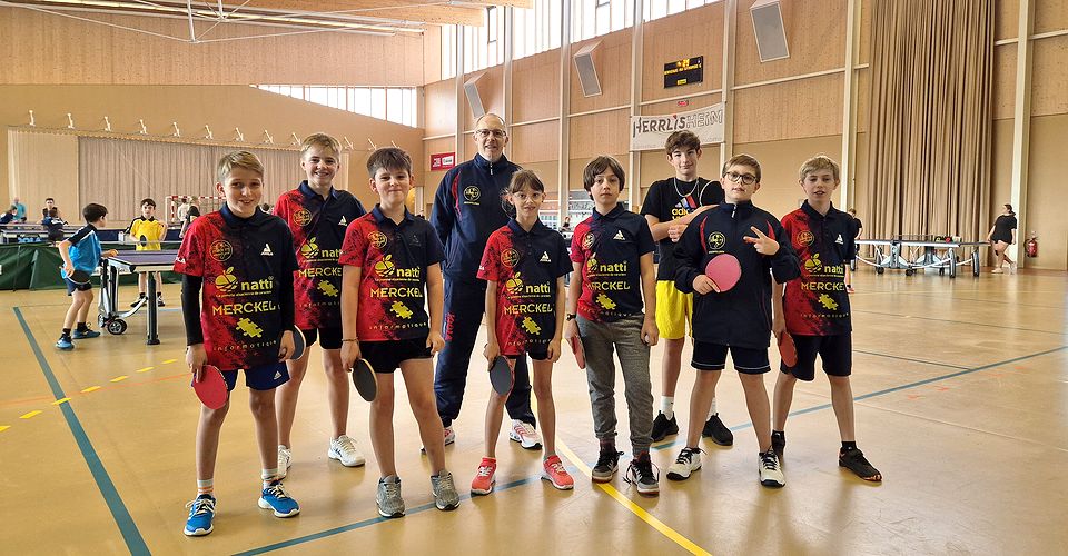 Les jeunes de Zorn TT Hochfelden à Herrlisheim