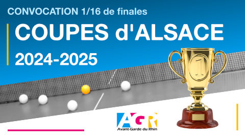 Coupes d'Alsace 2024-2025