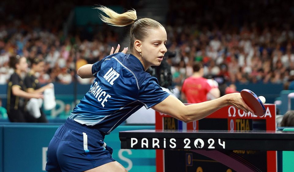 Charlotte Lutz en équipe Dames à Paris 2024