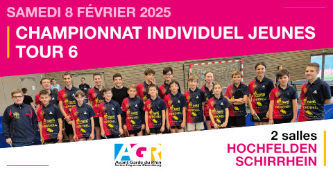 Championnat Individuel Jeunes - 6ème tour 2024-2025